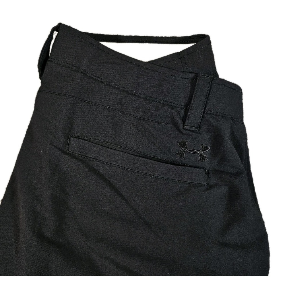 Under Armour Mens Black Stretch Performance‎ Golf Pants 34/32 Match Play
